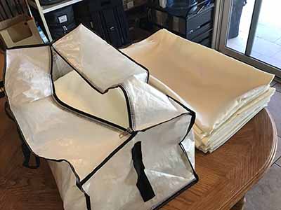 rectangle tablecloths (ivory) - 60 x 102