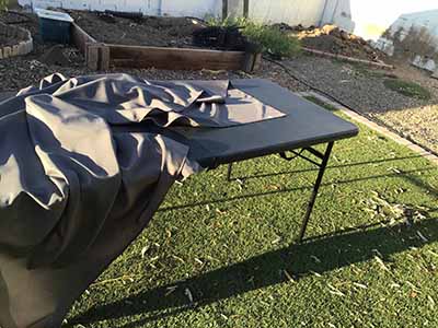 rectangle tablecloths (charcoal gray) - 60 x 102