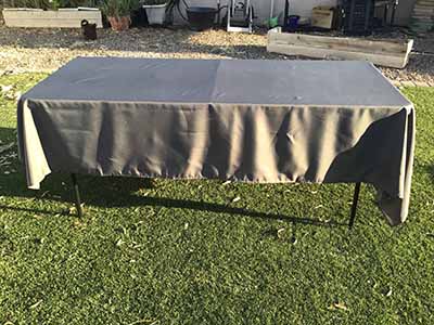 rectangle tablecloths (charcoal gray) - 60 x 102