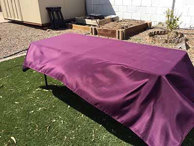 rectangle tablecloths (eggplant) - 60 x 102