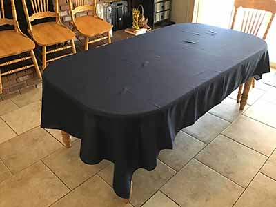 rectangle tablecloths (navy blue) - 60 x 102