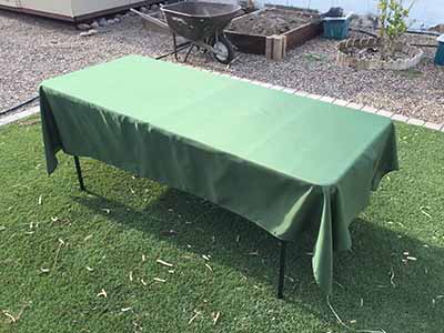 rectangle tablecloths (olive green) - 60 x 102