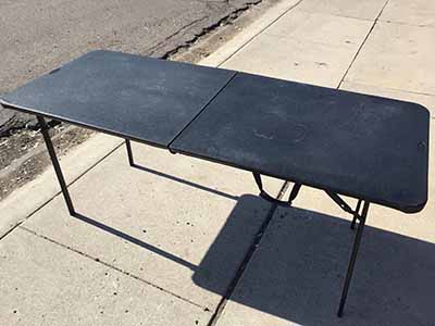 6 foot rectangle tables