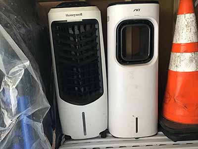 portable indoor/outdoor tower air cooler/fan/humidifier