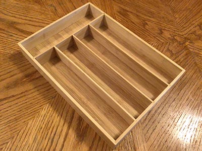 silverware organizer/holder (bamboo)