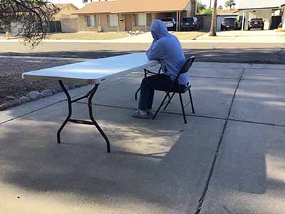 8 foot rectangle tables