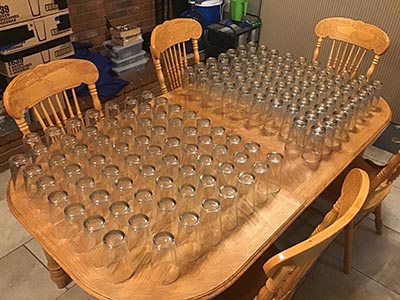 drinking glasses (Anchor Hocking) - 14 oz.