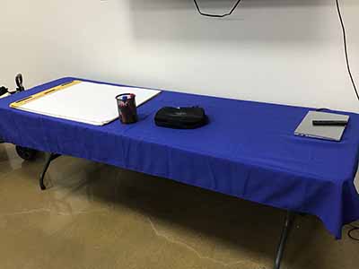 rectangle tablecloths (royal blue) - 60 x 102