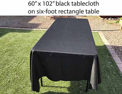 6 foot rectangle tables