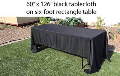 6 foot rectangle tables