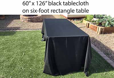 6 foot rectangle tables