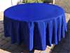 round tablecloths  royal blue    108 