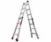 Little Giant Leveler  ladder  can reach up to 18 ft  