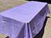 rectangle tablecloths  lavender lilac    60  x 102 