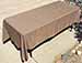 rectangle tablecloths  taupe    60  x 102 