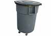 55 gallon trash can on wheels