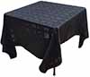 square tablecloths black 68