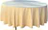 round tablecloths champagne 108