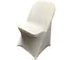 spandex stretch fitted slip on chair covers silver