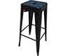 bar stools  steel  black    30  high