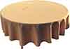 round tablecloths peach 90