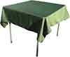 square tablecloths olive green 54