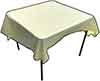 square tablecloths butter 54