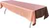 rectangle tablecloths dusty pink 60 x 120