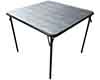 34 inch square tables faux leather black