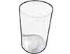cylindrical glass vase 8 x 5