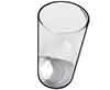 cylindrical glass vase 10 x 5