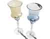 twisted stem glass vase candle holder 16 x 5