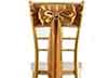 chair sash cocktail table sash satin gold 6 x 106