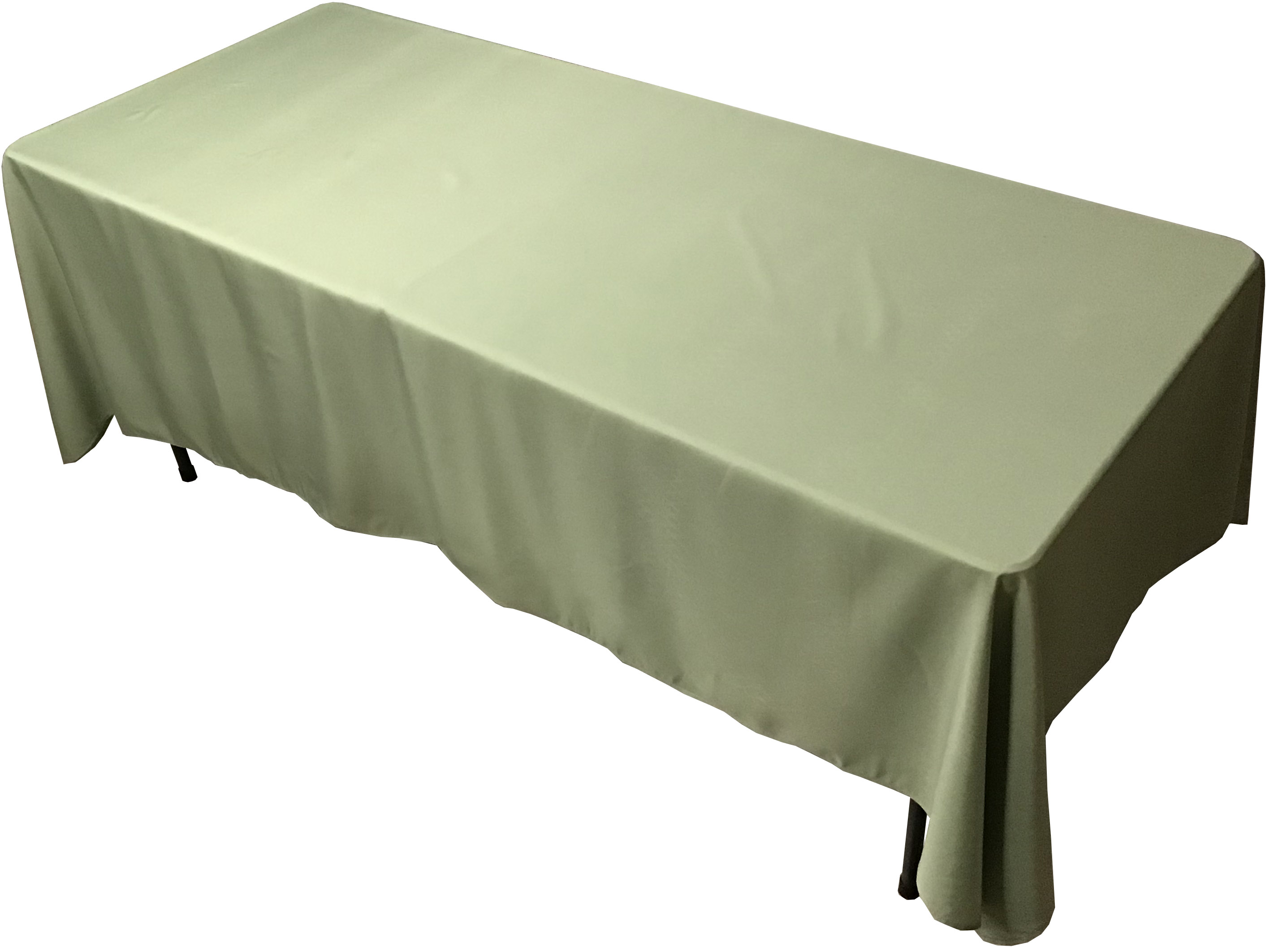 rectangle tablecloths (sage green) - 60 x 102