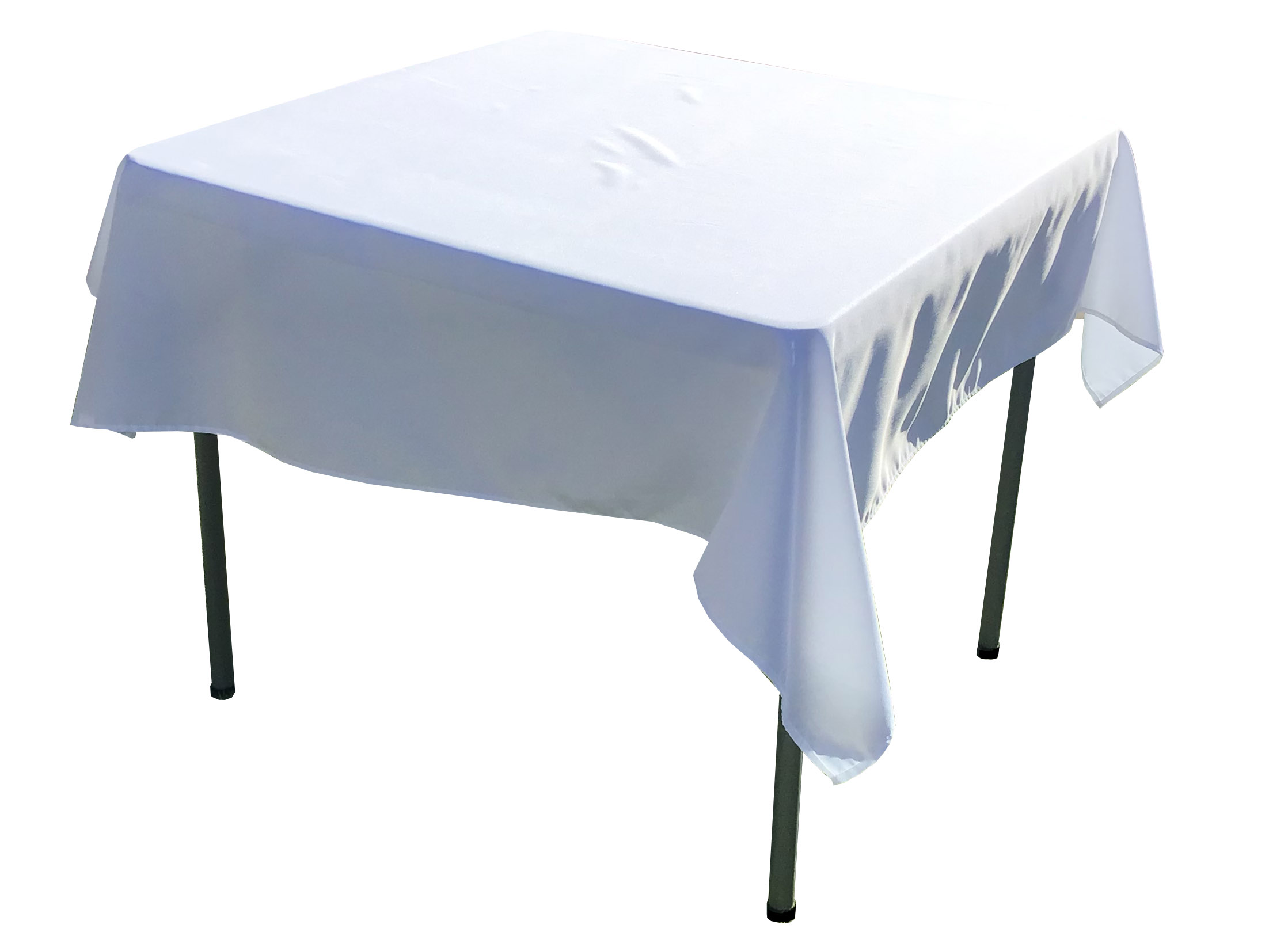 square tablecloths (white) - 54