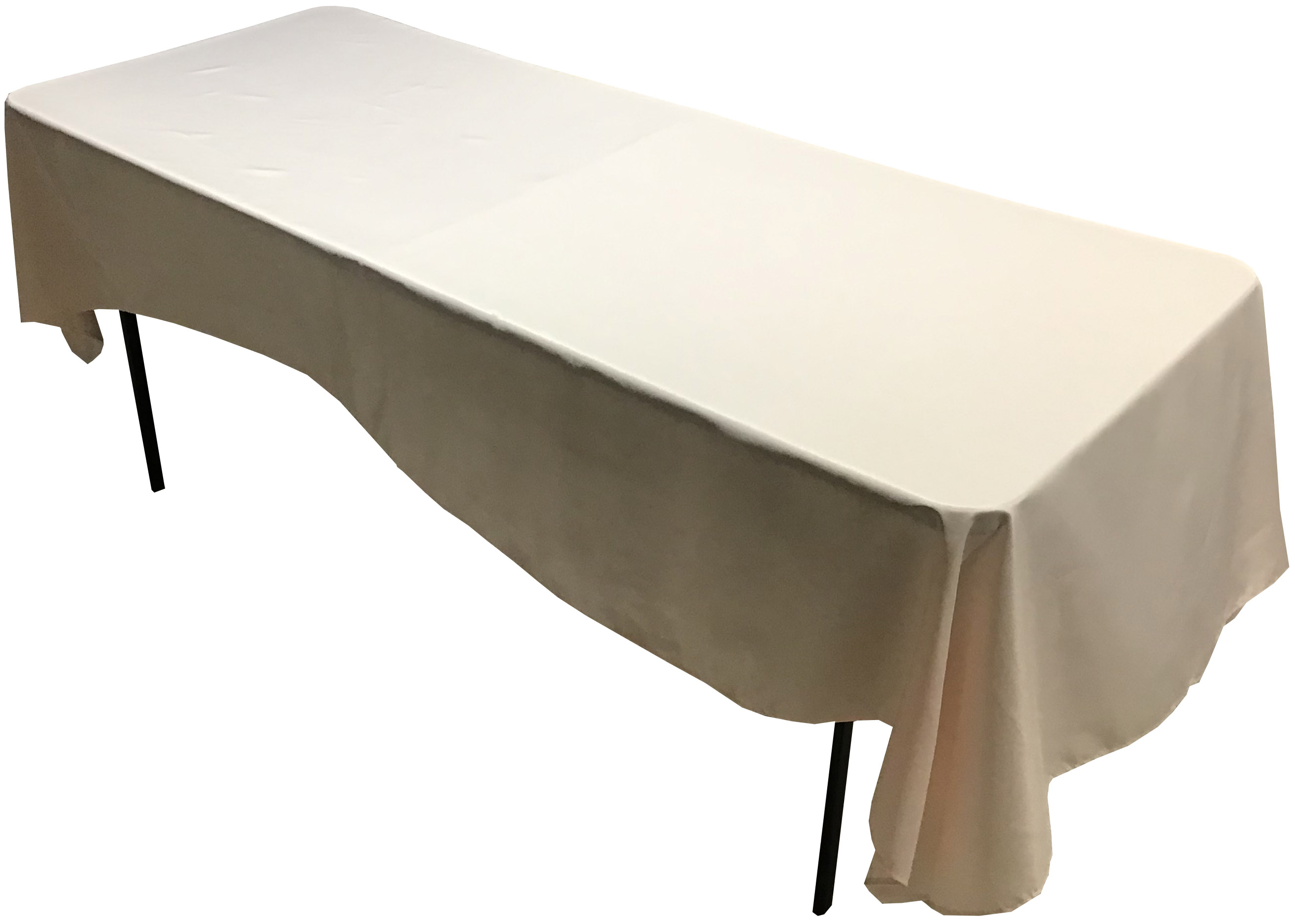 rectangle tablecloths (blush / rose gold) - 60 x 102