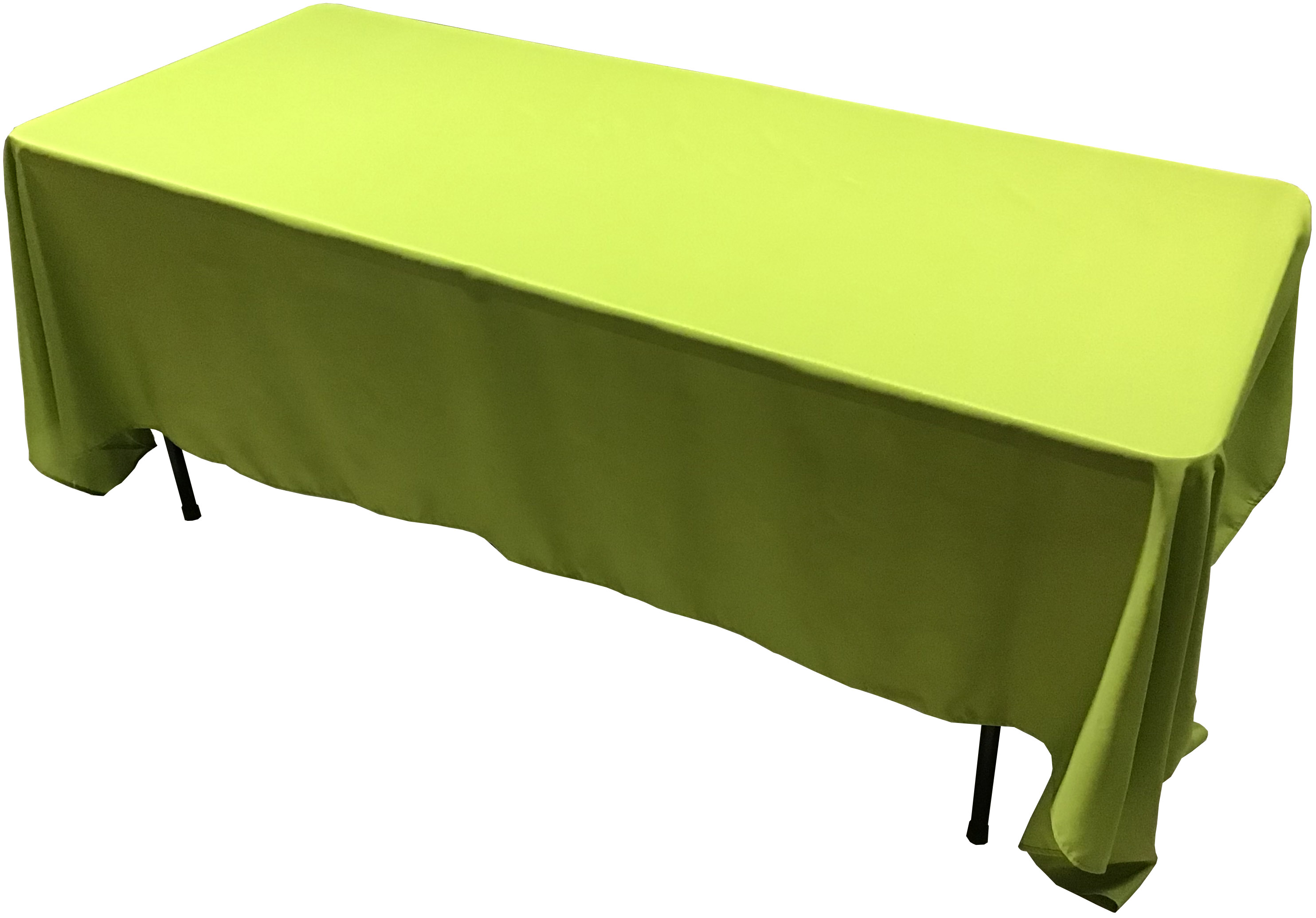 rectangle tablecloths (lime green sage) - 60 x 126