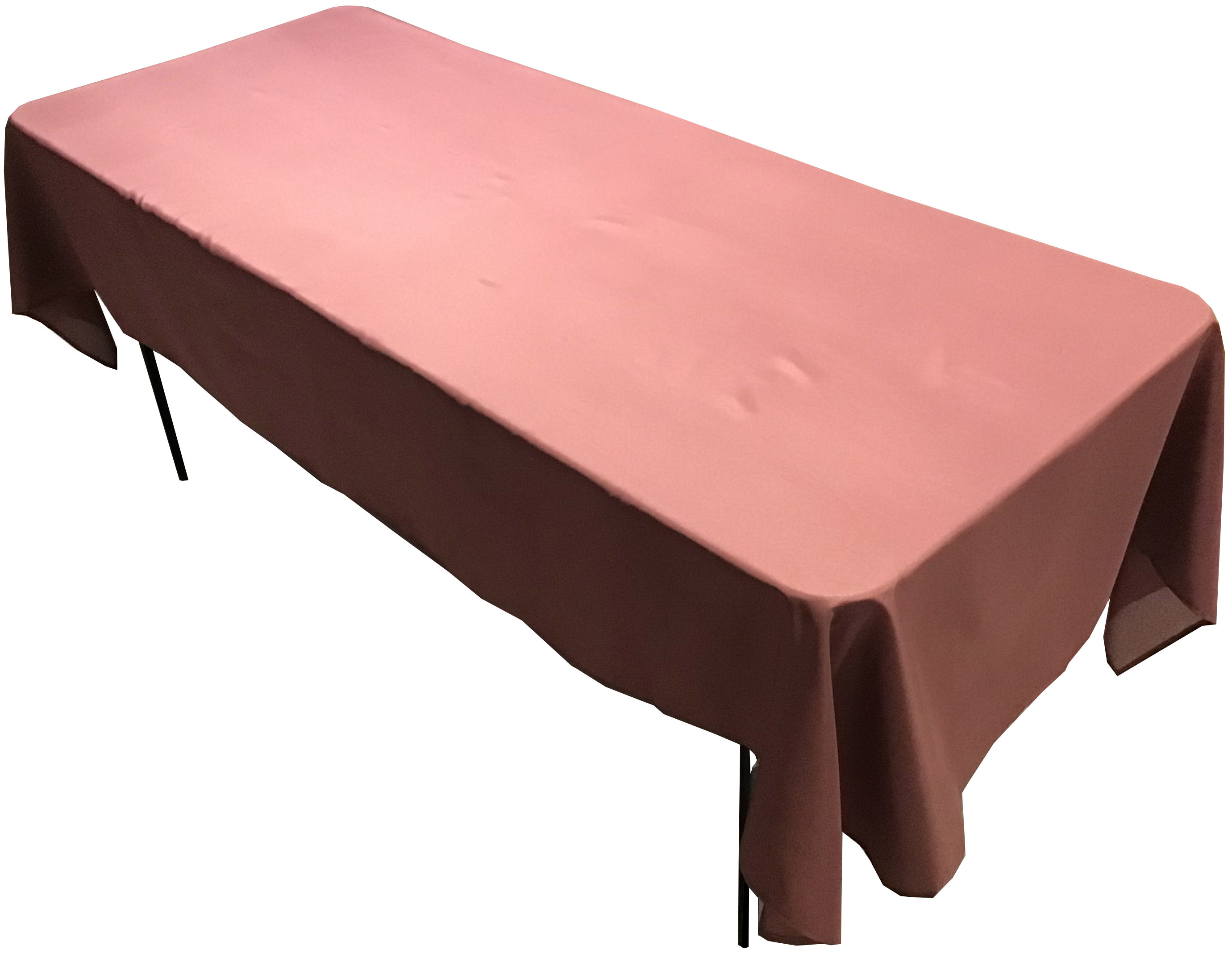rectangle tablecloths (cinnamon brown) - 60 x 102