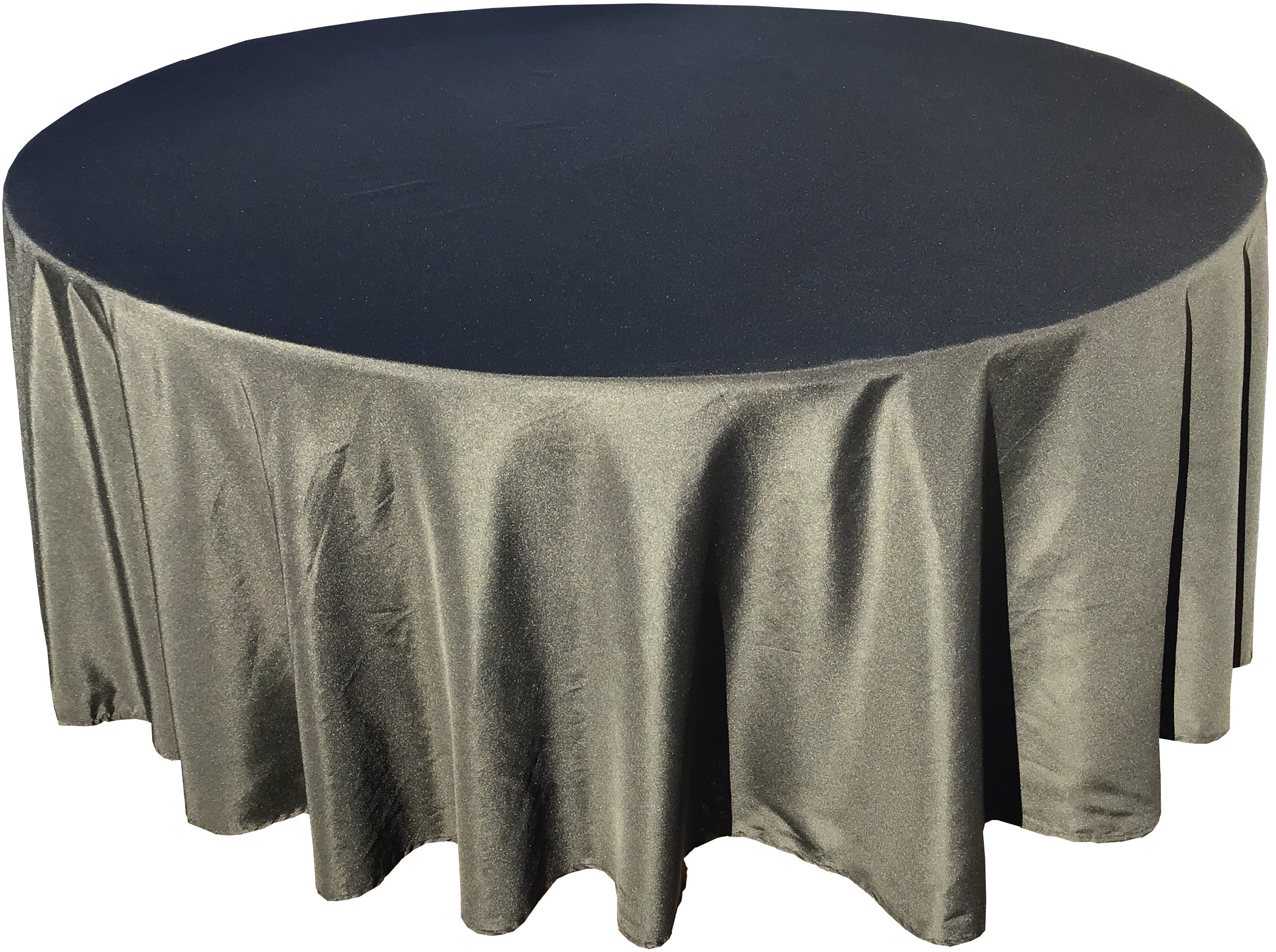 round tablecloths (black) - 108