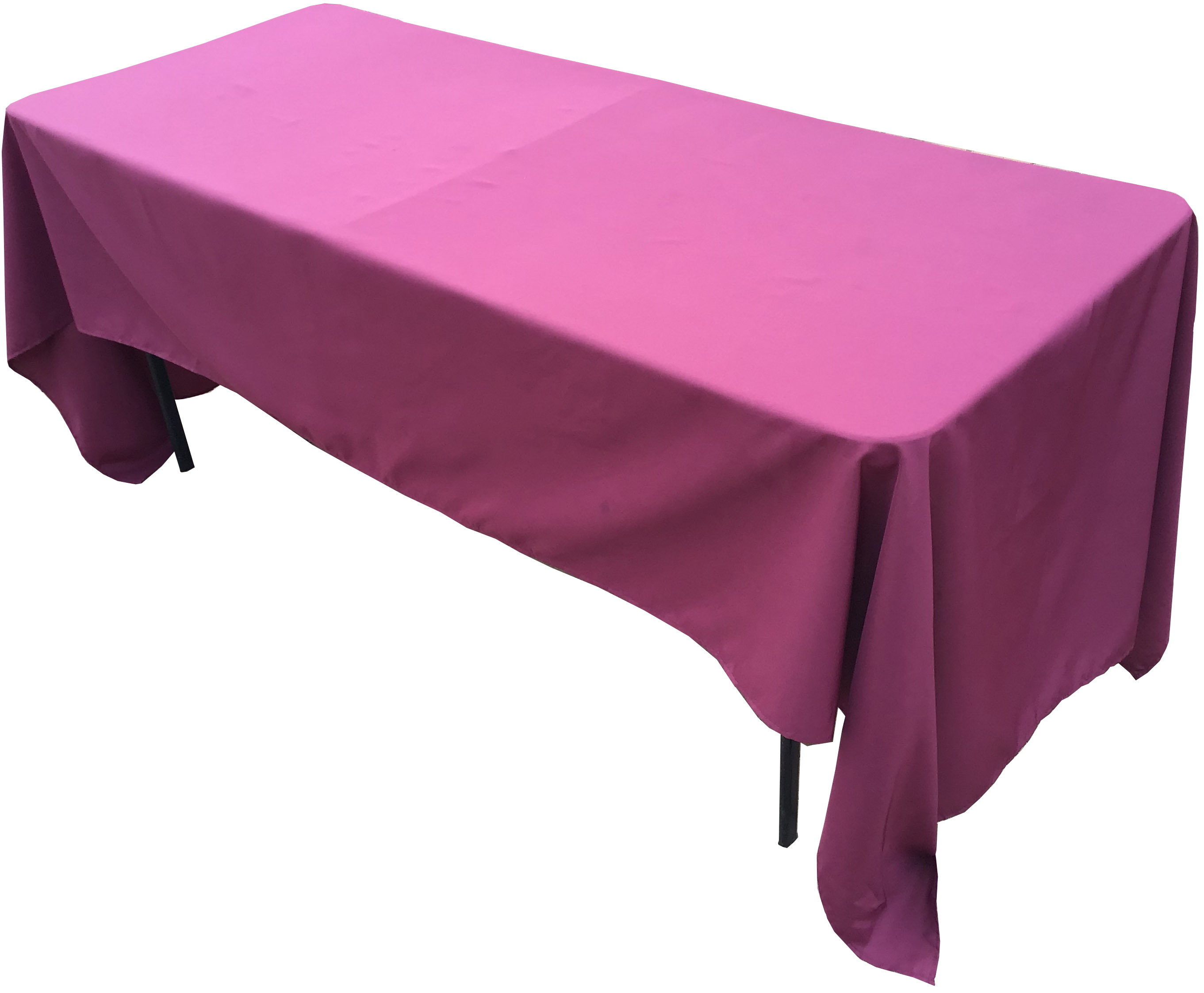 rectangle tablecloths (burgundy) - 60 x 126