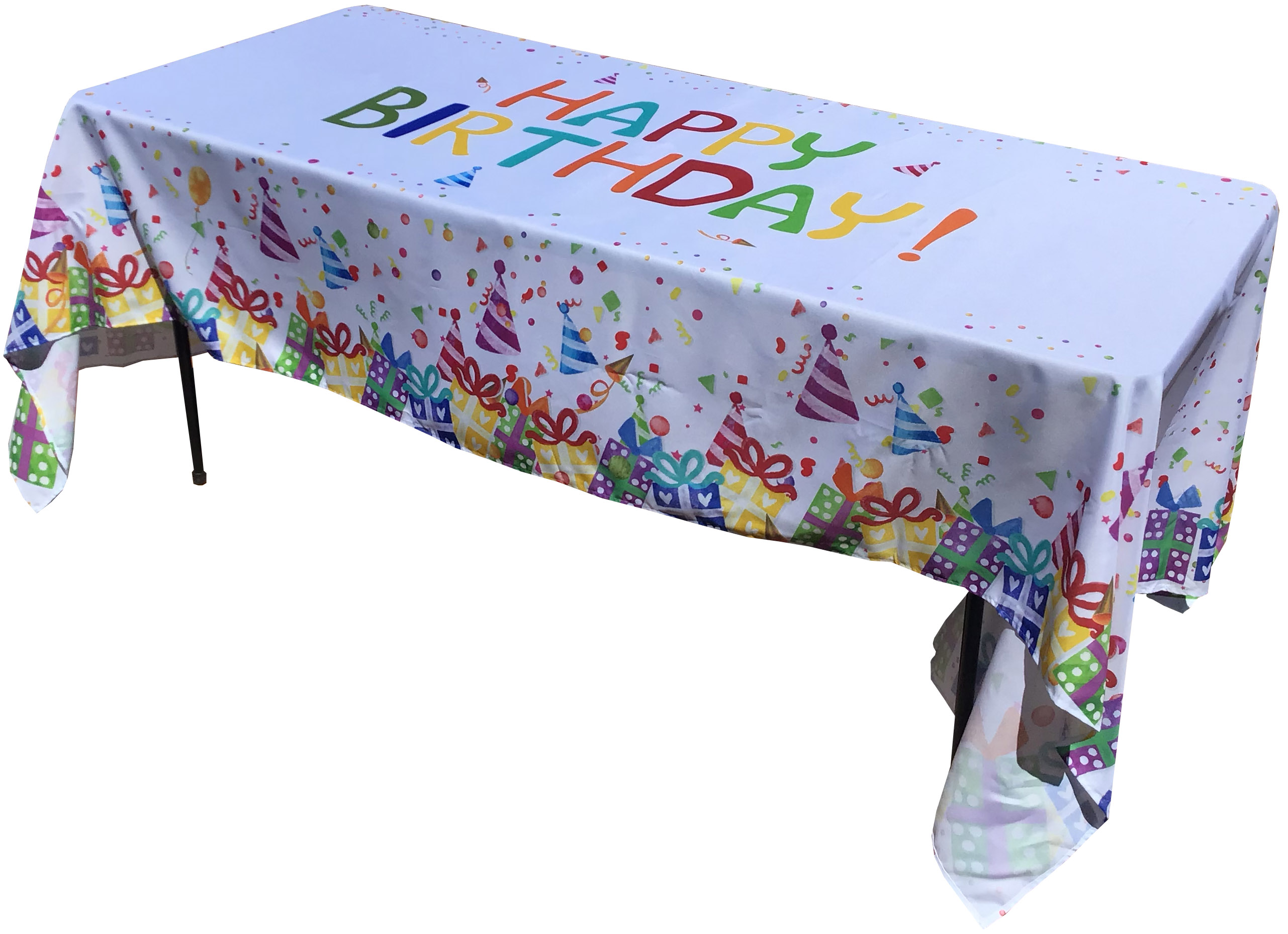 rectangle tablecloths (birthday) - 60 x 120