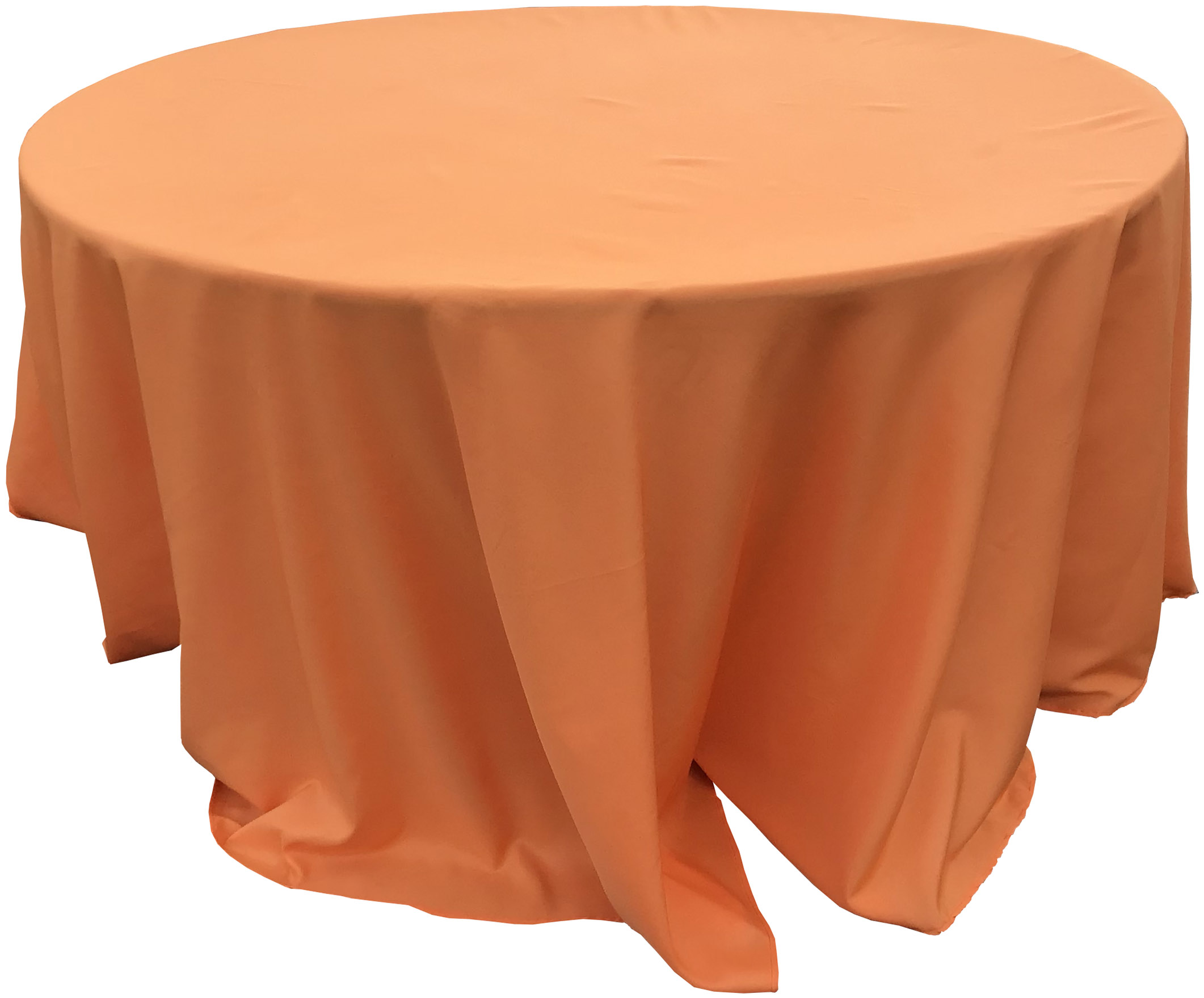 round tablecloths (orange) - 120