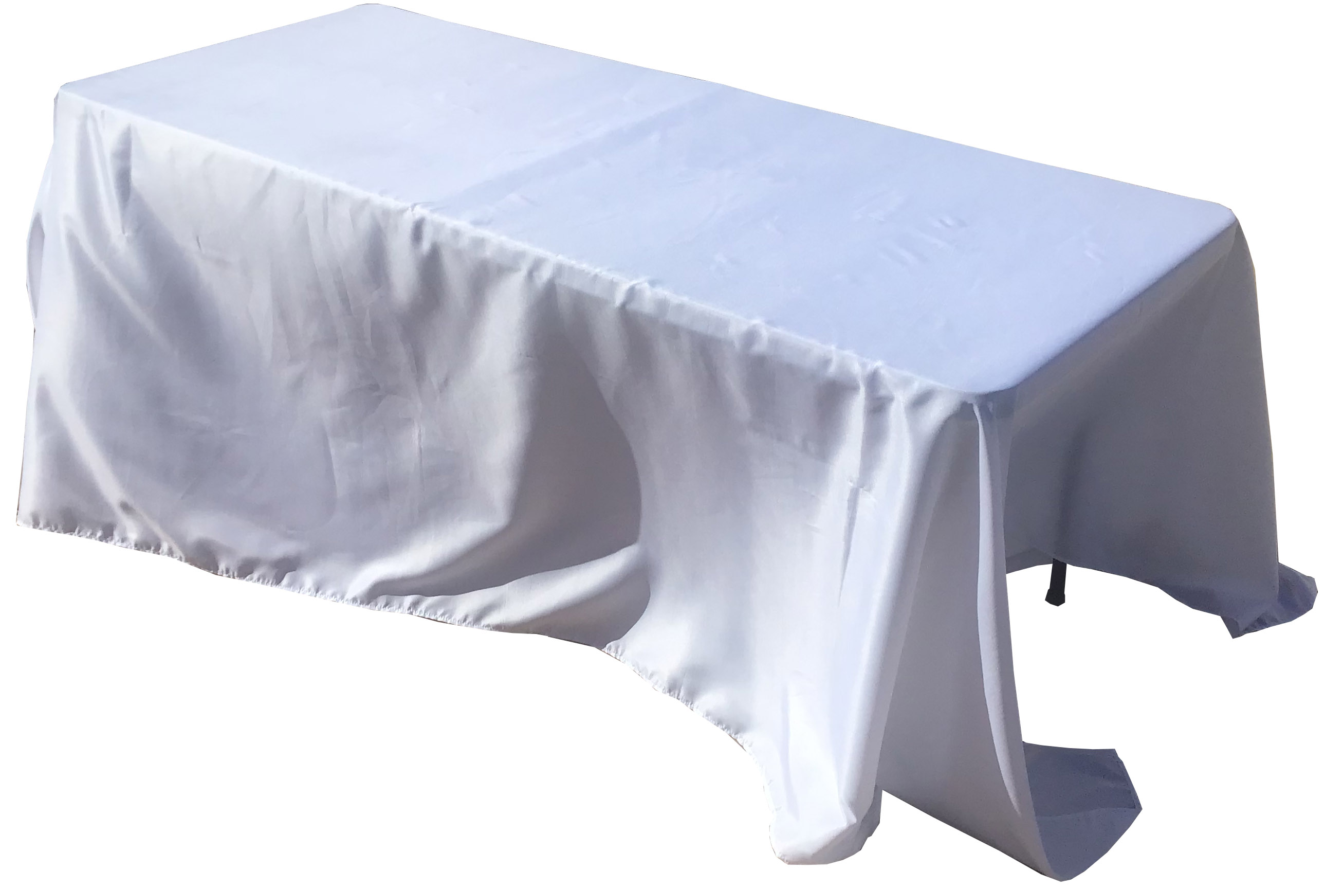 rectangle tablecloths (white) - 90 x 132