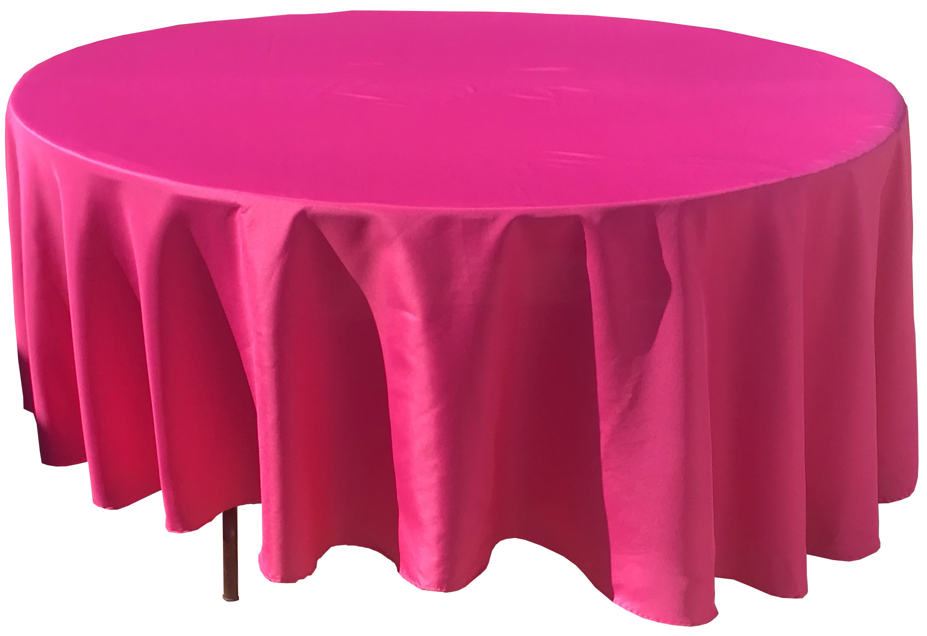 round tablecloths (fuchsia) - 108