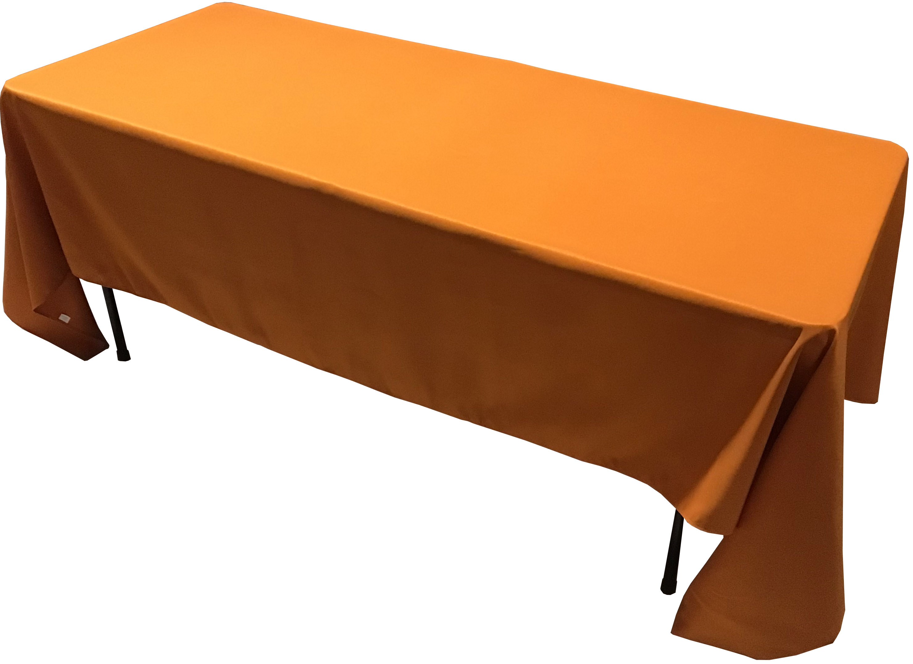 rectangle tablecloths (burnt orange) - 60 x 120
