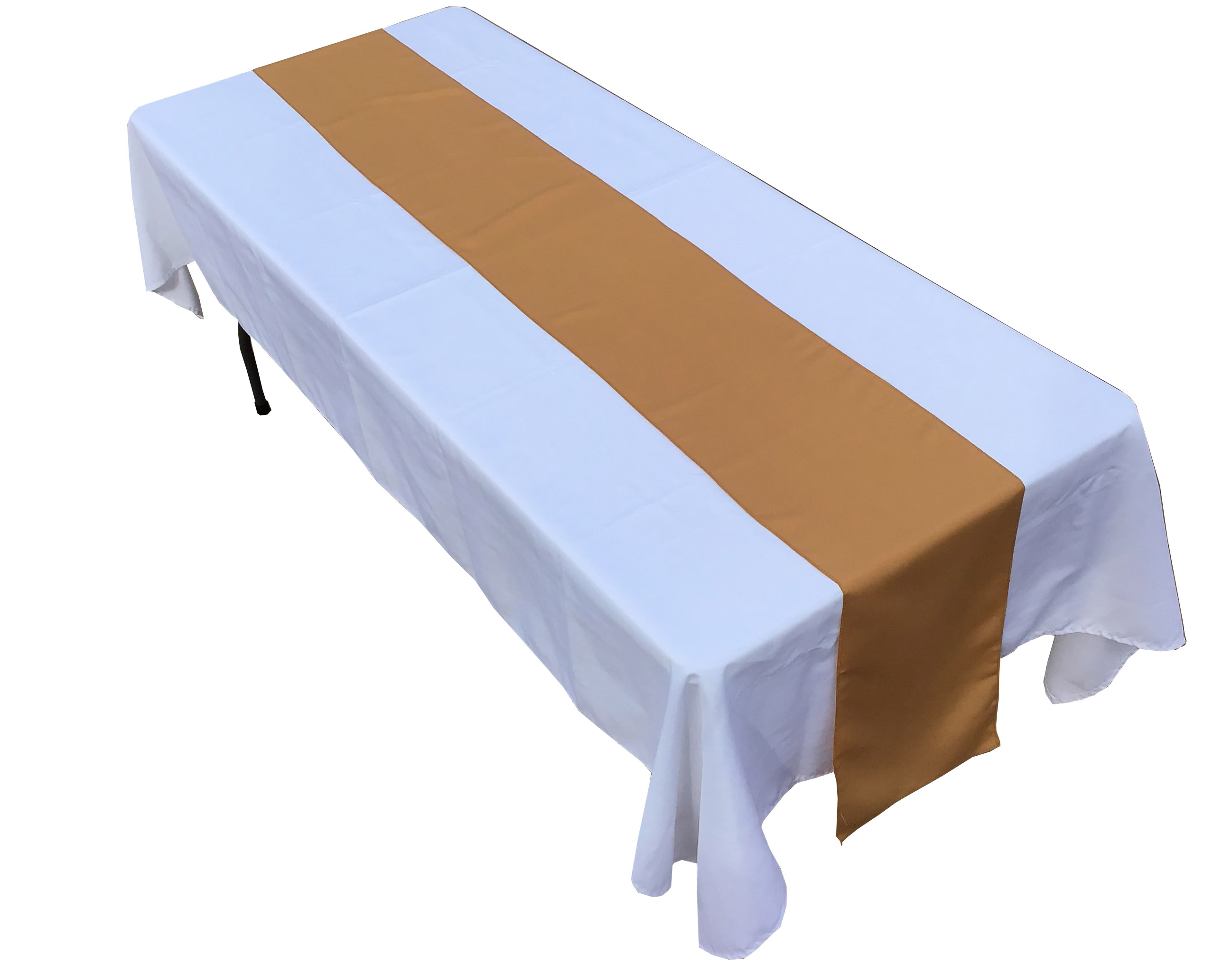 table runners (gold) - 12 x 108