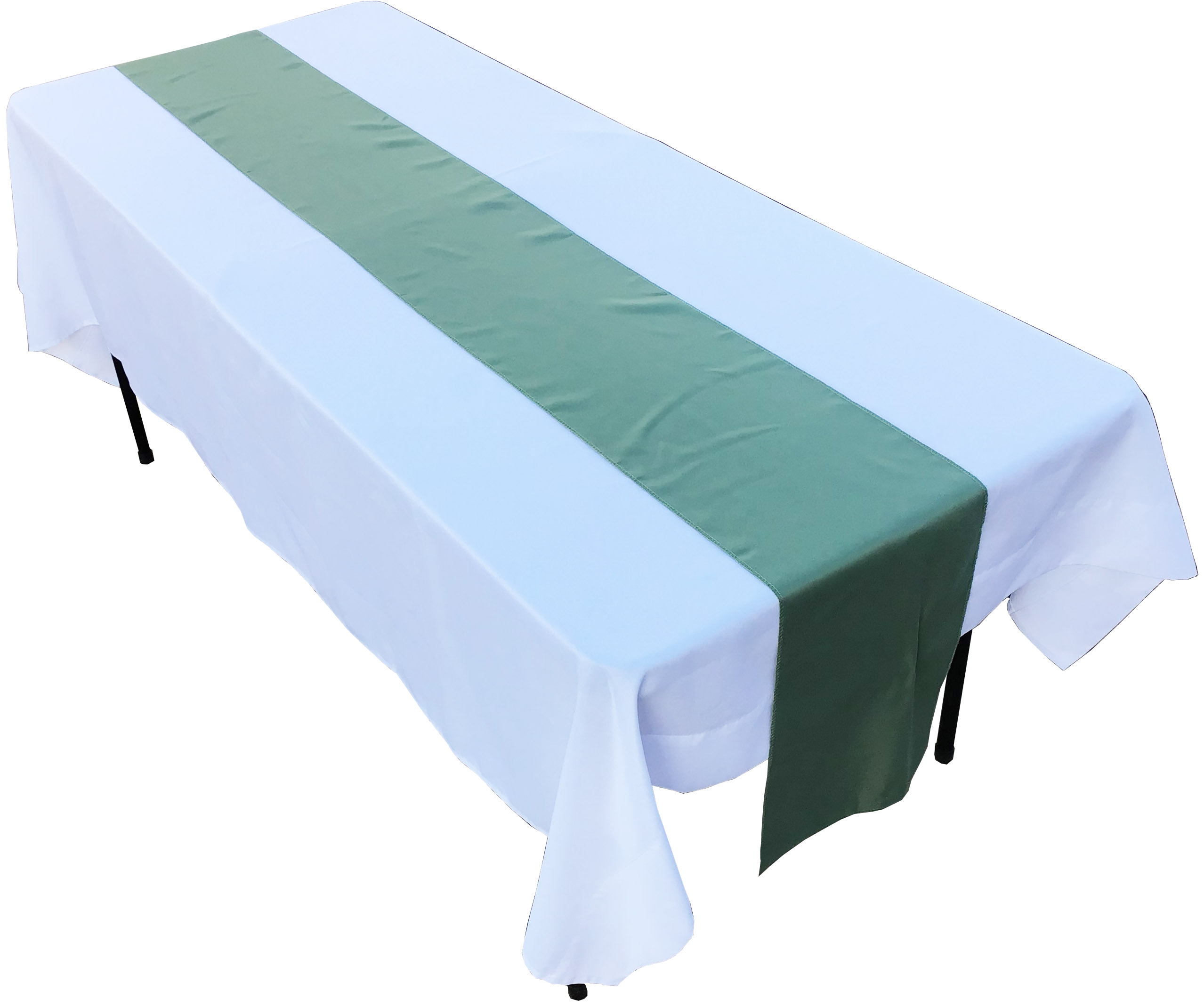 table runners (dusty sage green) - 12 x 108