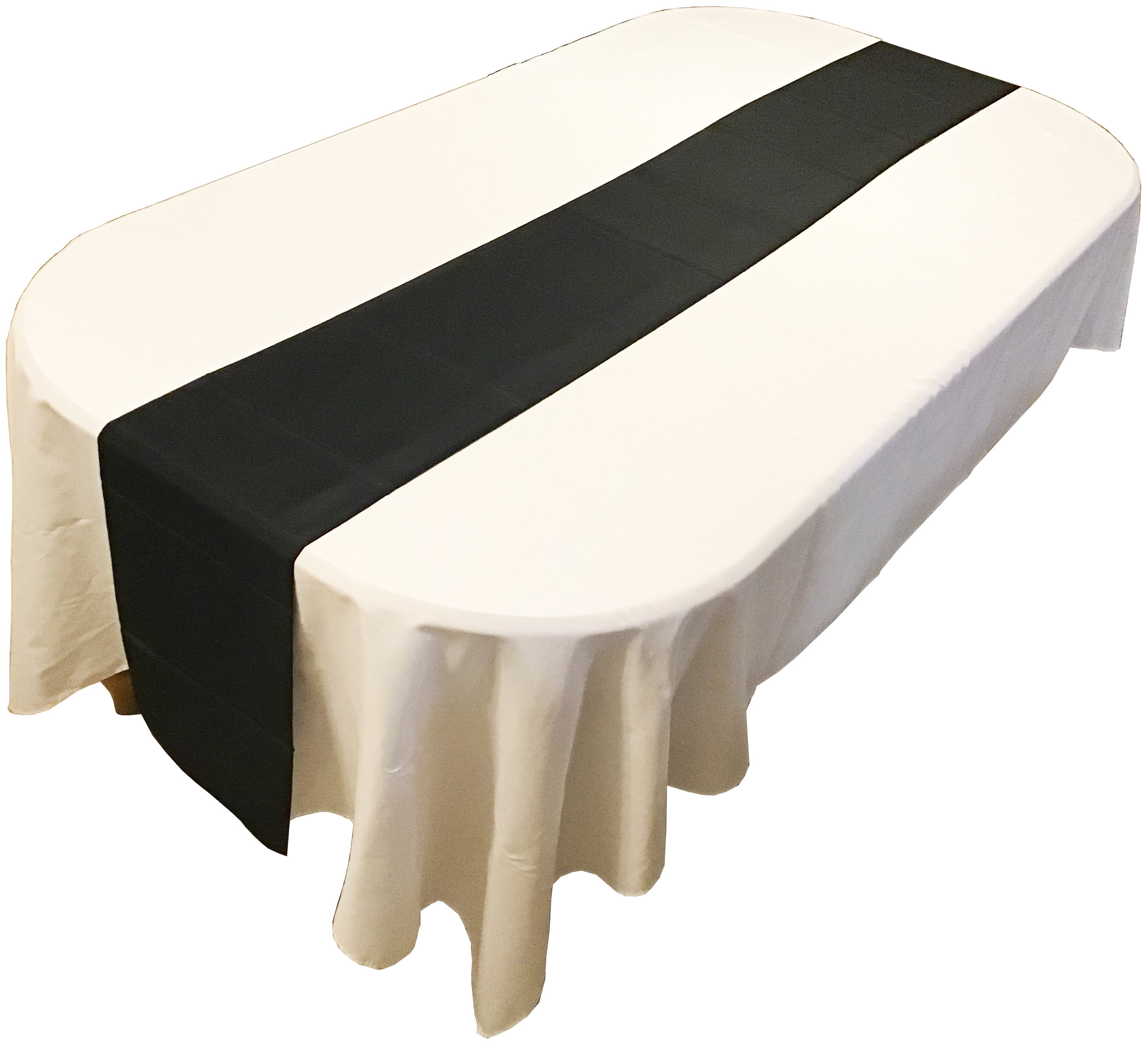 table runners (black) - 12 x 108