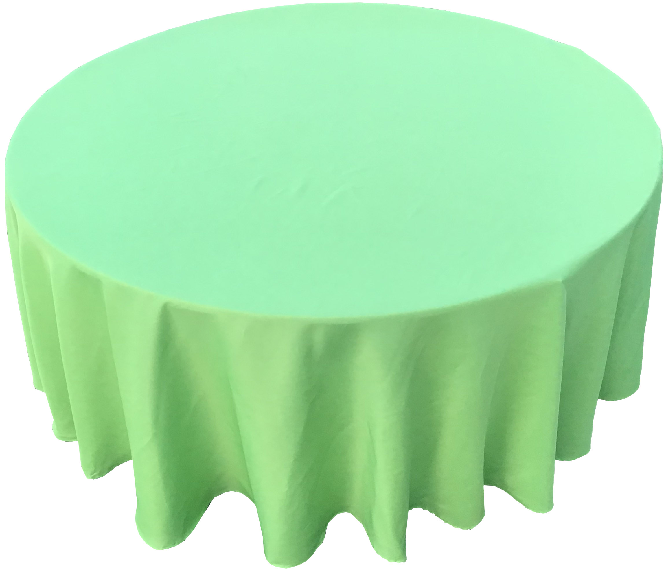 round tablecloths (apple green) - 108