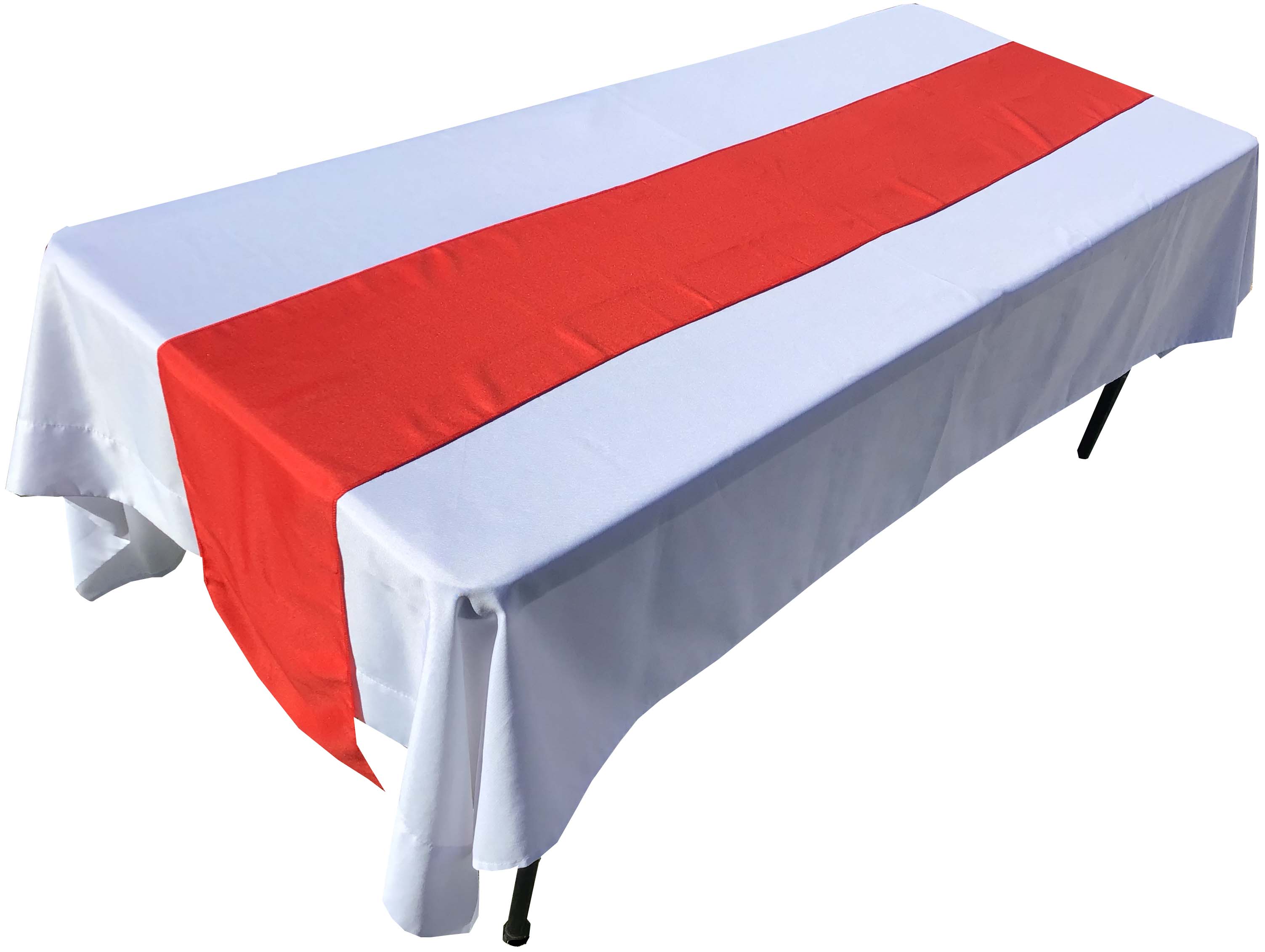 table runners (red) - 12 x 108